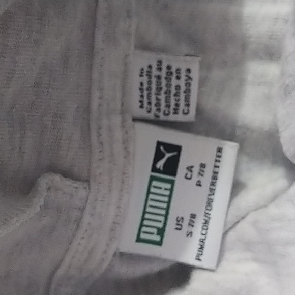 New never used Girls Puma shirt set and Sherpa sweater size M(8/10) - Picture 4 of 6